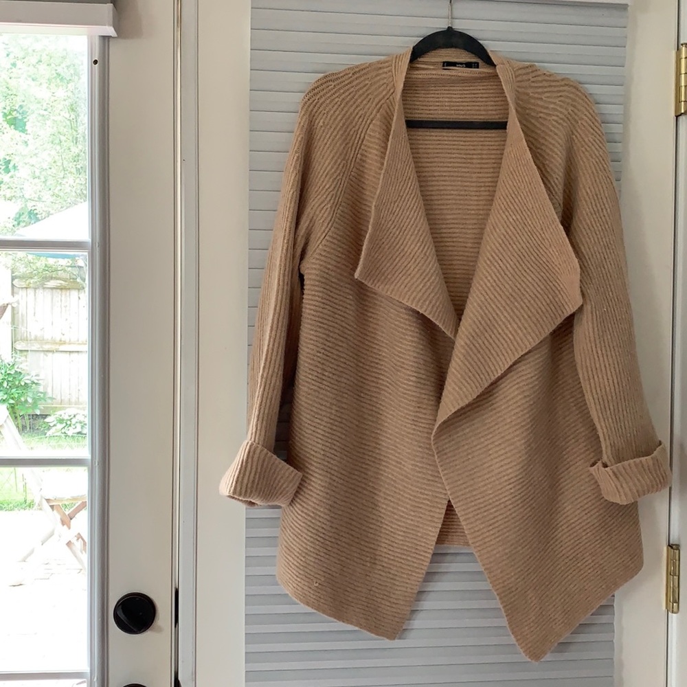 Ribbed Mango Cardigan